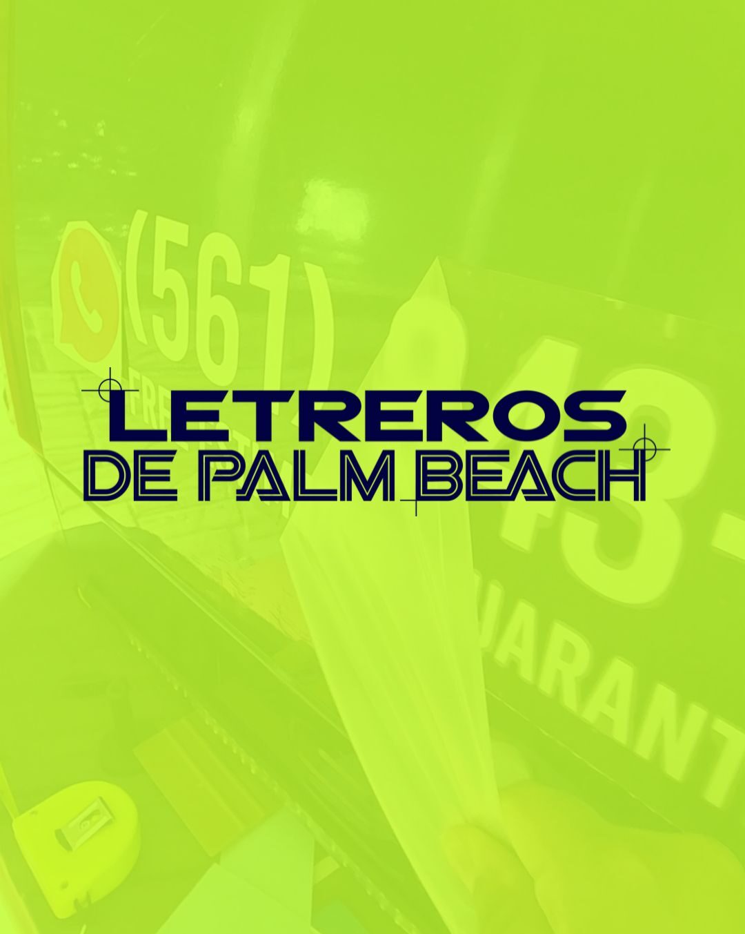 Letreros de Palm Beach Rotulación Vehicular